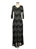 NY Collection Chevron-herringbone Black Casual Dress Size S (petite) - photo 1