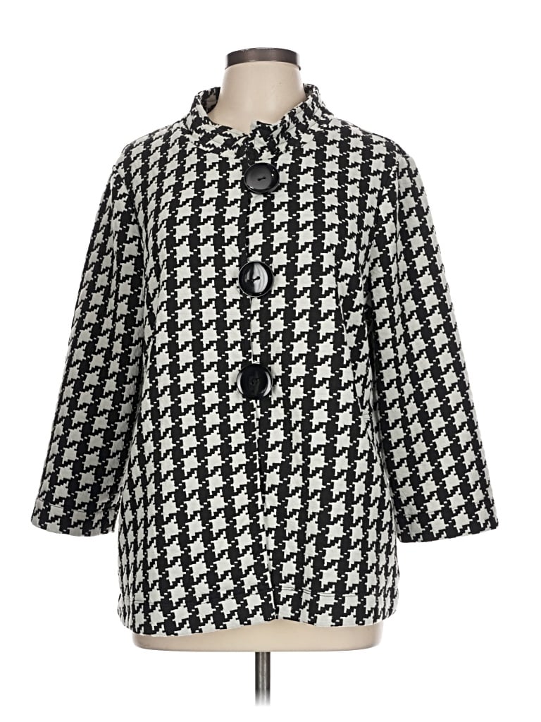 Pre-owned Multiples Coat In Black