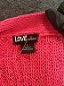 Love 100% Polyester Pink Cardigan Size L - photo 6