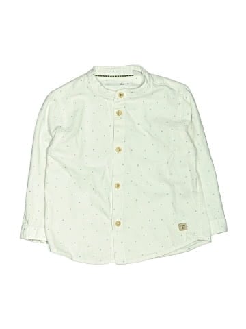 Zara Baby Long Sleeve Button-Down Shirt (view 1)