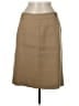 Talbots 100% Cotton Solid Tan Formal Skirt Size 6 - photo 1