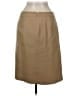 Talbots 100% Cotton Solid Tan Formal Skirt Size 6 - photo 2