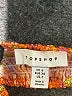 Topshop 100% Viscose Orange Kimono Size 2 - photo 4