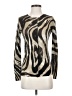 Jones New York Collection Animal Print Ivory Tan Pullover Sweater Size P (petite) - photo 1