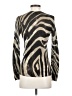 Jones New York Collection Animal Print Ivory Tan Pullover Sweater Size P (petite) - photo 2
