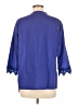 Unbranded Blue 3/4 Sleeve Blouse Size 2X - photo 2