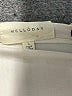 MELLODAY 100% Polyester Metallic Silver Short Sleeve Blouse Size L - photo 7