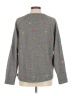 Lou & Grey for LOFT Hearts Gray Pullover Sweater Size M - photo 2