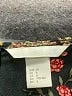 H&M 100% Polyester Floral Black White Jumpsuit Size 8 - photo 4