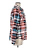 Unbranded Plaid Brown Long Sleeve Button-Down Shirt Size M - photo 4