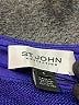 St. John Collection Blue 3/4 Sleeve Top Size 8 - photo 7