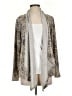 Sundry Animal Print Silver Cardigan Size XS (0) - photo 1