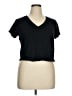 Universal Thread 100% Cotton Black Short Sleeve T-Shirt Size XL - photo 1