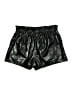 Shein Curve Metallic Black Shorts Size 18 Plus (3) - photo 2