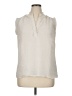 Covington 100% Polyester Ivory Sleeveless Blouse Size XL - photo 1