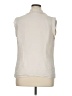 Covington 100% Polyester Ivory Sleeveless Blouse Size XL - photo 2