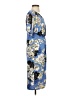 Jennifer Lopez Print Blue Cocktail Dress Size XS - photo 4