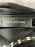 St. John Tweed Black Cocktail Dress Size 6 - photo 7