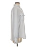 Ann Taylor LOFT 100% Polyester Gray Long Sleeve Blouse Size M - photo 4