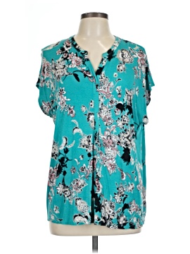 Dana Buchman Short Sleeve Blouse