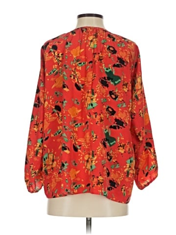 Bayla Jane 3/4 Sleeve Silk Top (view 2)