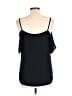 About A Girl 100% Polyester Black Sleeveless Blouse Size M - photo 2