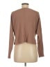 Lulus Brown Long Sleeve Henley Size M - photo 2