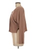 Lulus Brown Long Sleeve Henley Size M - photo 5