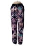 Bebe 100% Polyester Print Purple Casual Pants Size 2 - photo 1