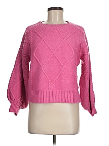 Line & Dot Pullover Sweater (view 1)