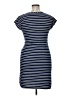 No Comment Stripes Blue Casual Dress Size XL - photo 2