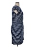 No Comment Stripes Blue Casual Dress Size XL - photo 4