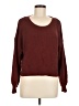 Ruby Moon Burgundy Pullover Sweater Size M - photo 1