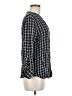 Soft Joie Plaid Black 3/4 Sleeve Blouse Size M - photo 4