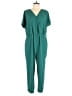 Fred David Solid Green Jumpsuit Size XL - photo 1