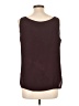 Liz Baker 100% Polyester Burgundy Sleeveless Blouse Size L - photo 2