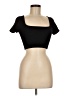 Babaton Black Short Sleeve Top Size M - photo 1