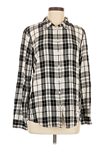 Calvin Klein Long Sleeve Button-Down Shirt (view 1)