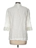Max Mara Ivory 3/4 Sleeve Button-Down Shirt Size M (estimated) - photo 2