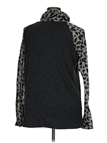 Brittany Black Turtleneck Sweater (view 2)