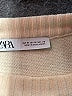 Zara Stripes Ivory Pullover Sweater Size M - photo 7