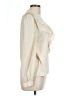 Paula Saker 100% Polyester Ivory Long Sleeve Blouse Size 12 - photo 4