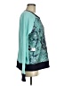 Eva Franco Floral Teal Pullover Sweater Size 6 - photo 4