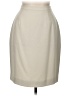 Pursuits, Ltd. Solid Ivory Formal Skirt Size 6 - photo 1
