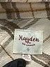 Hayden 100% Polyester Plaid Tan Jacket Size 1X - photo 6