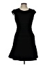 Jennifer Lopez Solid Black Cocktail Dress Size 10 - photo 1