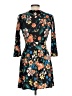 &Harmony Floral Black Cocktail Dress Size L - photo 2