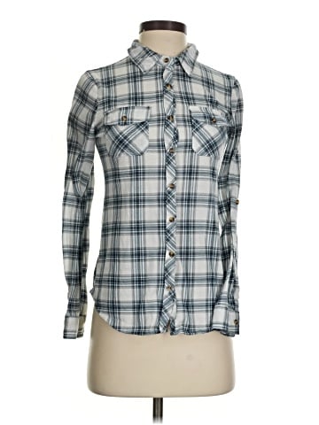 Passport Long Sleeve Button-Down Shirt (view 1)