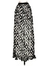 Talula 100% Rayon Animal Print Silver Black Casual Skirt Size S - photo 2