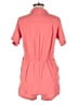 Old Navy 100% Cotton Solid Pink Romper Size M - photo 2